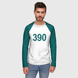 Лонгслив мужской Игра в кальмара 390, цвет: 3D-принт — фото 2