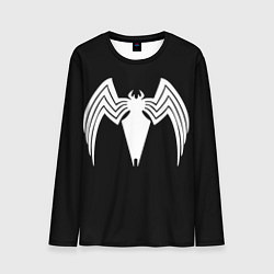 Мужской лонгслив Venom - spider logo