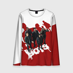 Лонгслив мужской Пацаны в тени семерки The boys, цвет: 3D-принт