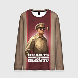 Лонгслив мужской Hearts of Iron IV, цвет: 3D-принт