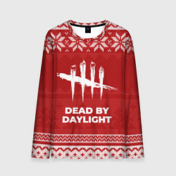 Лонгслив мужской Новогодний Dead by Daylight, цвет: 3D-принт
