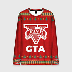 Лонгслив мужской GTA new year, цвет: 3D-принт
