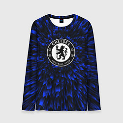 Лонгслив мужской Chelsea blue energy, цвет: 3D-принт