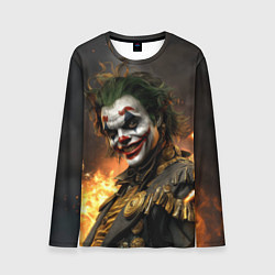 Лонгслив мужской Джокер в эпичном костюме, цвет: 3D-принт