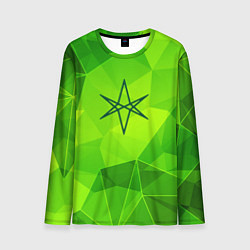 Лонгслив мужской Bring Me the Horizon green poly, цвет: 3D-принт