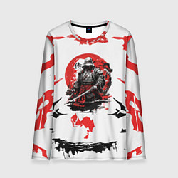 Лонгслив мужской Кодекс самурая ниндзя, цвет: 3D-принт