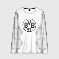 Лонгслив мужской Borussia white poly, цвет: 3D-принт