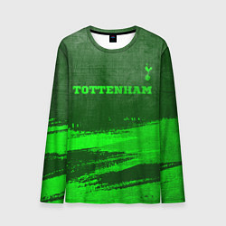 Лонгслив мужской Tottenham - green gradient посередине, цвет: 3D-принт