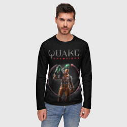 Лонгслив мужской Quake champions - Visor, цвет: 3D-принт — фото 2