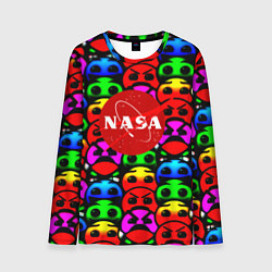 Мужской лонгслив NASA smile