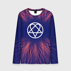 Лонгслив мужской HIM red energy, цвет: 3D-принт