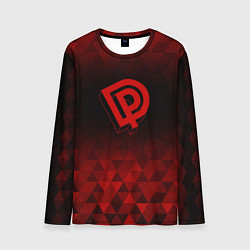 Лонгслив мужской Deep Purple red poly, цвет: 3D-принт