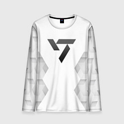 Лонгслив мужской Seventeen white poly, цвет: 3D-принт