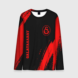 Лонгслив мужской Galatasaray - red gradient вертикально, цвет: 3D-принт