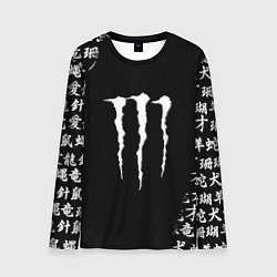 Мужской лонгслив Monster energy japan symbol