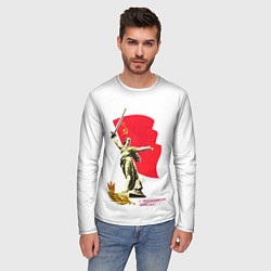 Лонгслив мужской Праздник победы, цвет: 3D-принт — фото 2