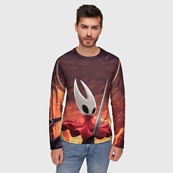 Лонгслив мужской Полый рыцарь Hollow knight silksong, цвет: 3D-принт — фото 2