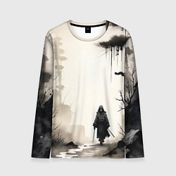 Лонгслив мужской Путник, цвет: 3D-принт
