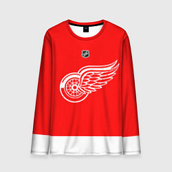 Лонгслив мужской Detroit Red Wings red, цвет: 3D-принт
