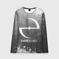 Мужской лонгслив Evanescence - grey gradient