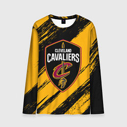 Лонгслив мужской Cleveland Cavaliers NBA, цвет: 3D-принт