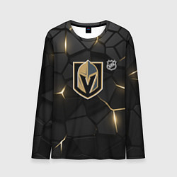 Лонгслив мужской Вегас Голден Найтс - НХЛ хоккей, цвет: 3D-принт