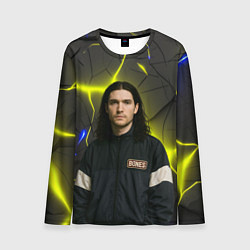 Лонгслив мужской Bones в спортивном стиле, цвет: 3D-принт