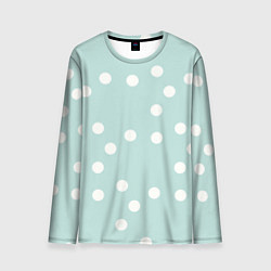 Лонгслив мужской Снежная морская пена, цвет: 3D-принт
