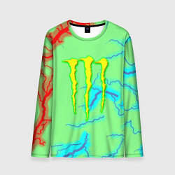 Лонгслив мужской Monster energy storm electrix, цвет: 3D-принт