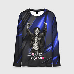 Лонгслив мужской Победа игрока 456 Игра в кальмара, цвет: 3D-принт