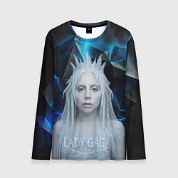 Лонгслив мужской Леди Гага стиль снежной королевы, цвет: 3D-принт