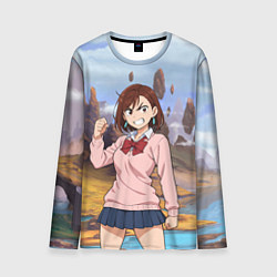 Лонгслив мужской Сиратори Айра злая - Дандадан, цвет: 3D-принт