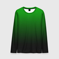 Мужской лонгслив Green gradient