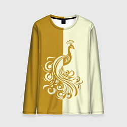 Лонгслив мужской Жар-птица в золотом, цвет: 3D-принт