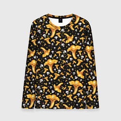 Лонгслив мужской Грибной дождик, цвет: 3D-принт