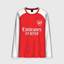 Лонгслив мужской Анри домашняя форма Арсенал 2025 2026, цвет: 3D-принт