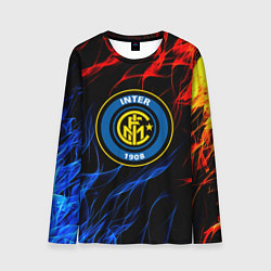Лонгслив мужской Интер битва огней, цвет: 3D-принт