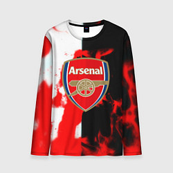 Лонгслив мужской Арсенал огонь, цвет: 3D-принт