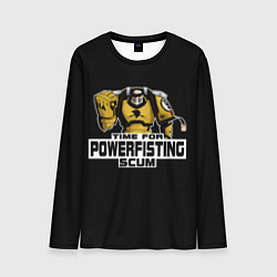 Лонгслив мужской Power Fist, цвет: 3D-принт