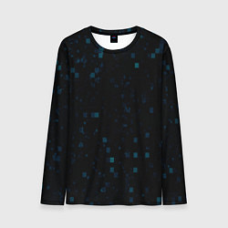 Лонгслив мужской Color dark blue khaki, цвет: 3D-принт