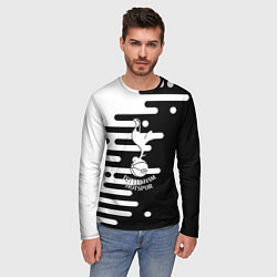 Лонгслив мужской Тоттенхэм Хотспур геометрия, цвет: 3D-принт — фото 2