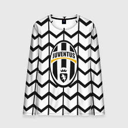 Лонгслив мужской Ювентус полосы линии, цвет: 3D-принт