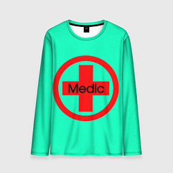 Лонгслив мужской Medic, цвет: 3D-принт