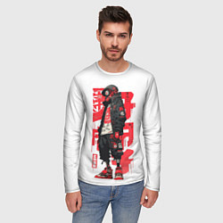 Лонгслив мужской Bot raven, цвет: 3D-принт — фото 2