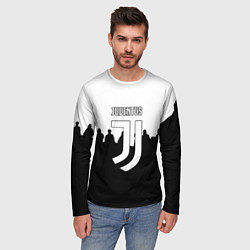 Лонгслив мужской Ювентус команды, цвет: 3D-принт — фото 2