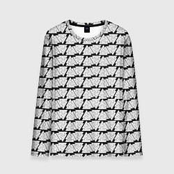 Мужской лонгслив Символы валькнут как защитная кольчуга