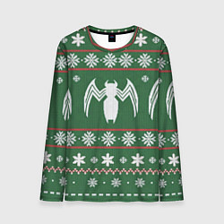 Лонгслив мужской Рождественский свитер Венома, цвет: 3D-принт