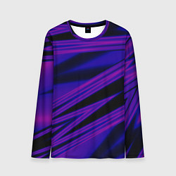 Лонгслив мужской Color multi-colored neon, цвет: 3D-принт