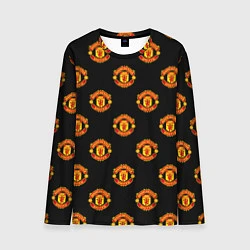 Лонгслив мужской Manchester United Pattern, цвет: 3D-принт