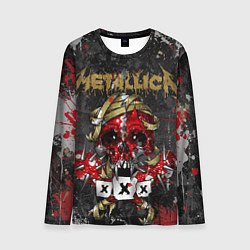 Лонгслив мужской Metallica XXX, цвет: 3D-принт